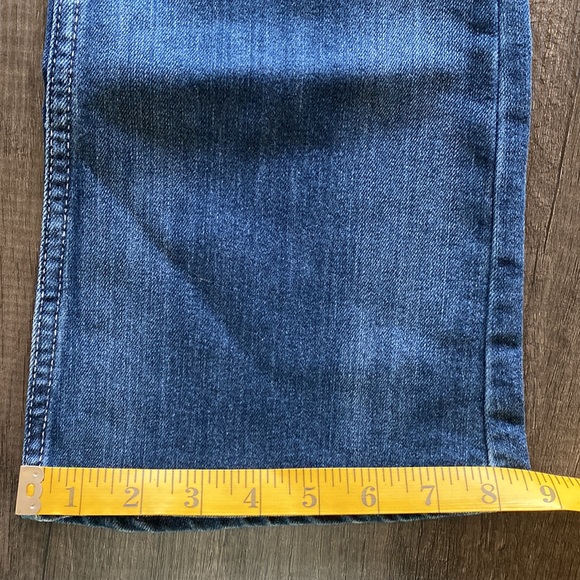 Levi's Bootcut Jeans Girls 10 1/2 Plus Stretch Blue Dark Wash - Picture 10 of 12